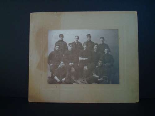 Olivet College Base Ball Team vs. University of Michigan Kalamazoo 1897